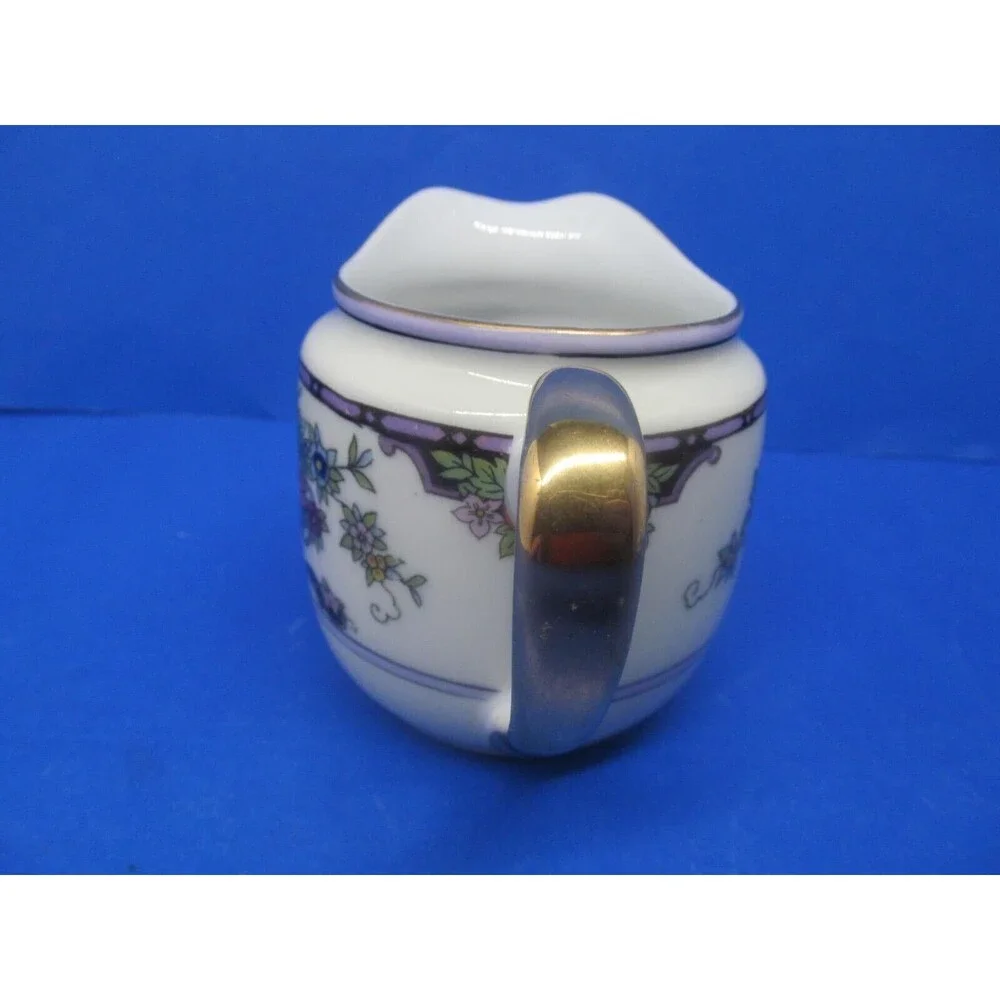 Noritake Morimura Hand Painted Floral Creamer GUC